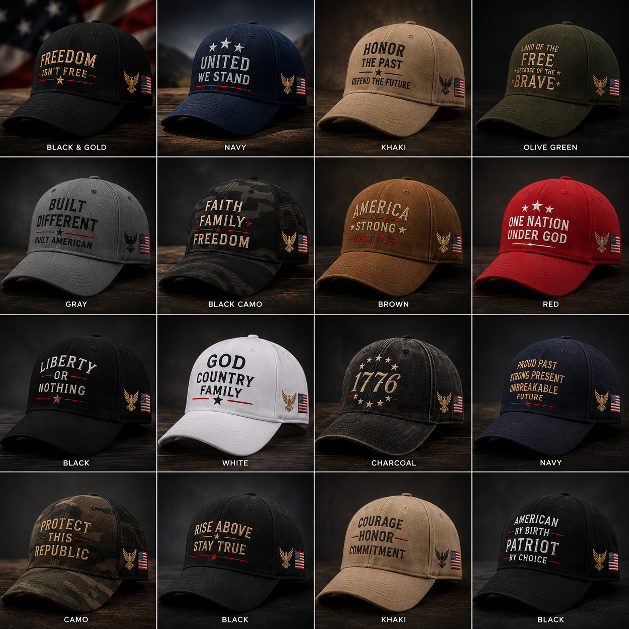 One Nation Patriot Hat